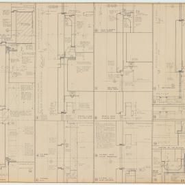 Royal Globe Insurance. Curtain Walling Detail Sections