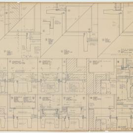Royal Globe Insurance. Curtain Walling Detail Plans