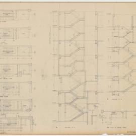 Royal Globe Insurance. Detail of Stair No 1