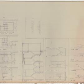 Royal Globe Insurance. Detail of Stair No 3, 4, 6, 7