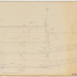 Royal Globe Insurance. North South Section Thru Sub-Station