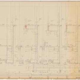 Royal Globe Insurance. Basement Details East Wall