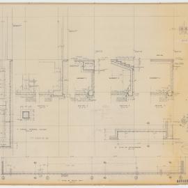 Royal Globe Insurance. Basement South & East Walls