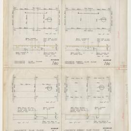 [Royal Insurance Company] Diagrams for Concrete Ribbed Slab Floor, Concrete Frame