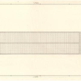 BROKEN HILL PROPRIETARY COY. LTD. NOTIONAL DIAGRAMS ELEVATIONAL STUDY SCHEME G TWO BAYS & DEEP BEAM SPANDRILS [BHP House]