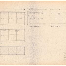 GROUP II CREDENZA. TYPE B. [BHP House]