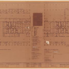 PARTITIONS, LEVELS 11-12 EXPLORATION, TECHNICAL SERVICES. OIL & GAS, LIBRARY, AUDITORS. [BHP House]