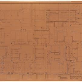 PLASTERBOARD PARTITIONS - PLAN DETAILS [BHP House]