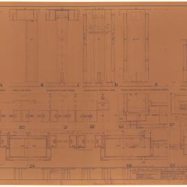 PLASTERBOARD & GLAZED PARTITIONS PLAN DETAILS & SECTIONS [BHP House]