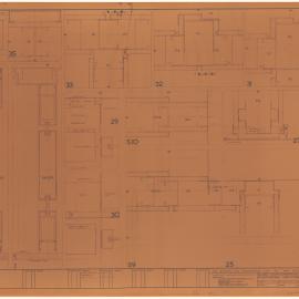 GLAZED DOORS & PARTITIONS - SECTIONS PLASTERBOARD PARTITIONS - PLAN DETAILS [BHP House]