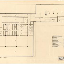 PLAN BASEMENT LEVEL 1 [BHP House]