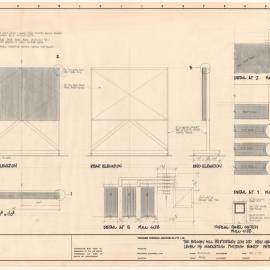 THE BROKEN HILL PROPRIETARY COY LTD NEW HEADQUARTERS BUILDING LEVEL 18 MARKETING PLOTTING BOARD DETAILS S.F. 36 [BHP House]