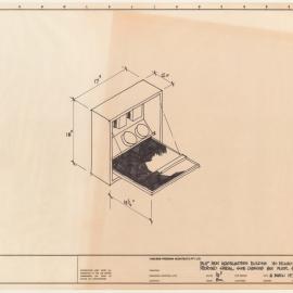 BHP NEW HEADQUARTERS BUILDING 140 WILLIAM STREET PROPOSED SPECIAL SHOE CLEANING BOX FLOOR 40 AREA 07B [BHP House]