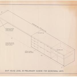 BHP HOUSE LEVEL 39 PRELIMINARY SCHEME FOR SECRETARIAL UNITS [BHP House]