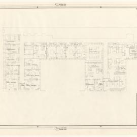 B.H.P. EXISTING CONDITIONS SURVEY ESSINGTON LEWIS HOUSE 3RD FL. [BHP House]