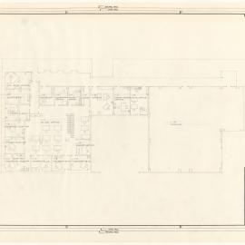 B.H.P. EXISTING CONDITIONS SURVEY ESSINGTON LEWIS HOUSE 1ST FL. [BHP House]