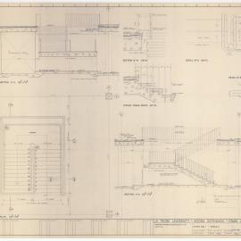 [La Trobe University Agora Extension - Stage 2] Stair No. 1 - Details