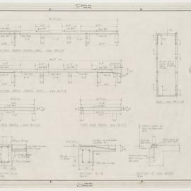 ['Cabana' for Mrs. A.S. Pierce Residence]. Amended Details Foundation Beams
