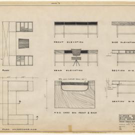 [National Capital Development Commission]. Clerks Desk, Building Section, Civic Offices Canberra