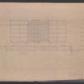 [State Government Offices - Treasury Place]. East-West Section C-C Stage 1