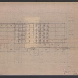 [State Government Offices - Treasury Place]. North-South Section A.A. Stage 1