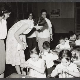 [Tamie Fraser and children in China]