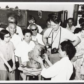 [Malcolm Fraser and others on a visit to China]