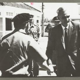 [Unknown people during Malcolm Fraser's visit to Vietnam]