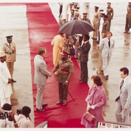 [Malcolm Fraser and others on a visit to Nigeria and Zambia]