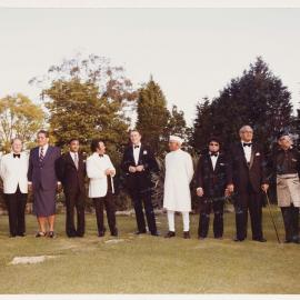 [Malcolm Fraser and others at the Commonwealth Heads of Government Regional meeting]
