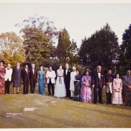 [Malcolm and Tamie Fraser and others during the Commonwealth Heads of Government Regional meeting]