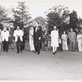 [Malcolm and Tamie Fraser and others during the Commonwealth Heads of Government Regional meeting]