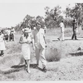 [Malcolm and Tamie Fraser during a visit to the Northern Territory]
