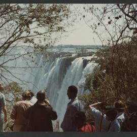 [Waterfalls photographed by Malcolm Fraser on a visit to Nigeria]