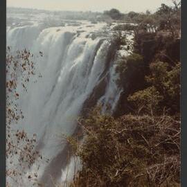[Waterfalls photographed by Malcolm Fraser on a visit to Nigeria]