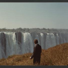 [Waterfalls photographed by Malcolm Fraser on a visit to Nigeria]