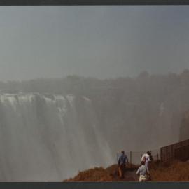 [Waterfalls photographed by Malcolm Fraser on a visit to Nigeria]