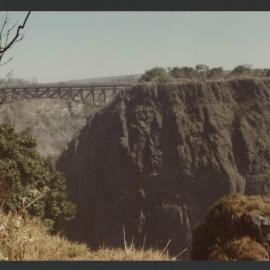 [Bridge photographed by Malcolm Fraser on a visit to Nigeria]