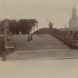 Steps leading to Bruhl's Terrace