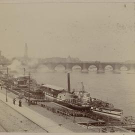 River Elbe & Augustus Brucke, Dresden