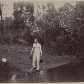 Filling the billies for breaksfast