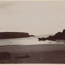 [View of ocean from shore]