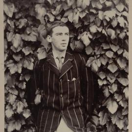 Harleston [young man wearing striped blazer]