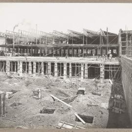 [Yarra Falls factory interior partially constructed]