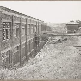 [Yarra Falls factory construction site]