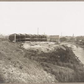 [Yarra Falls factory construction site]