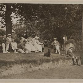 [Outdoor gathering,] Miegunyah 