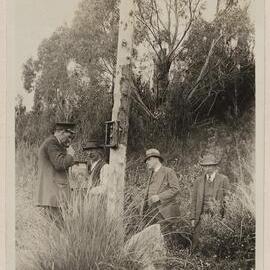 Using a portable telephone