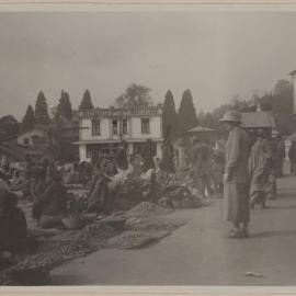 The bazaar at Darjeeling