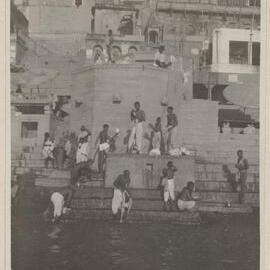 [Morning devlotions on the Ganges Benares]